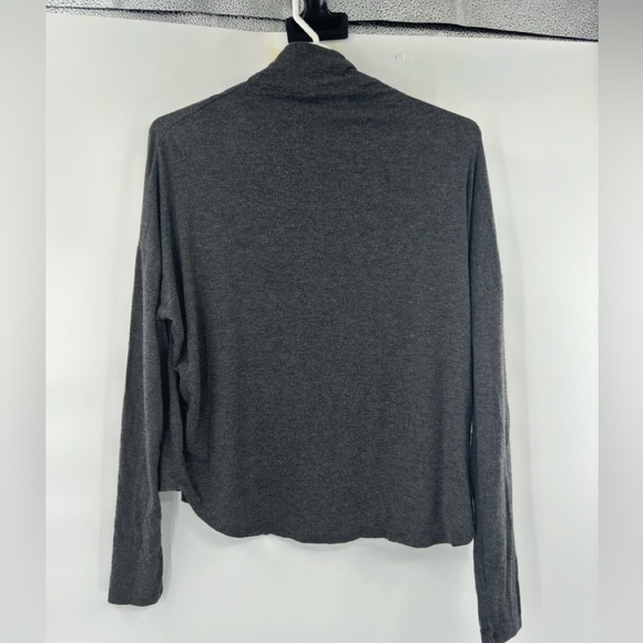 Aritzia Babaton grey turtleneck sweater top size S - Picture 2 of 7